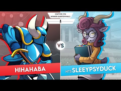 Ignition 234 - Winners Quarter-Finals - Hihahaba (Shovel Knight) Vs NTS | SleeyPsyduck (Absa)