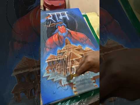 Order painting on WhatsApp on 9516669295  #painting #resinart #rammandirayodhya #oilpainting