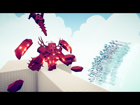 FIRE GOLEM vs EVERY GOD - Totally Accurate Battle Simulator TABS