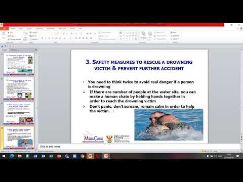 LO L3 Topic 3 Unit 3.4 Lesson 5 - Water Safety - Ms SS Tshabalala