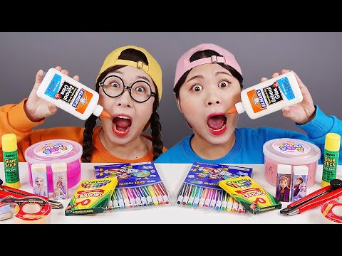 Mukbang DIY Edible School Supplies DONA