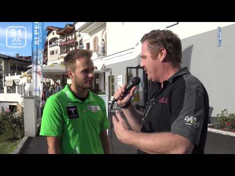 Peach defeated van den Berg; Interview Albin Ouschan