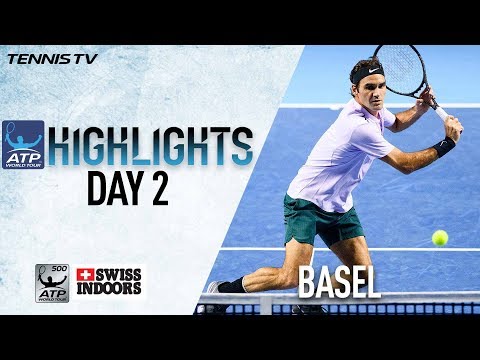 Highlights: Federer, Cilic Advance On Tuesday Basel 2017