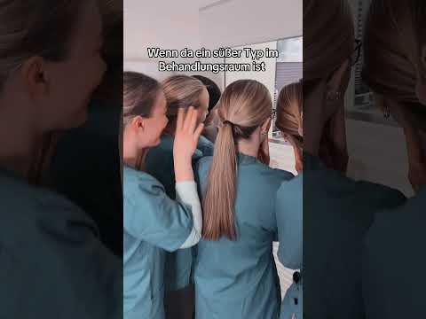 POV: Wenn da ein süßer Typ im Behandlungsraum ist 😍
