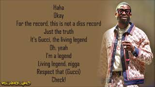 Gucci Mane - Truth (Lyrics)