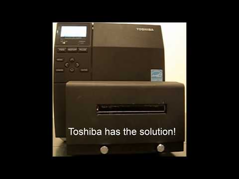Toshiba Industrial Barcode Printer - B-EX4 - Cutter