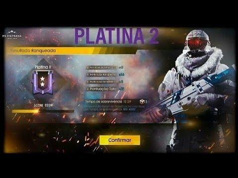 Rumo a platina 2 no free fire com o Luis!