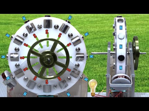 Pulsed Magnet Motor Generator