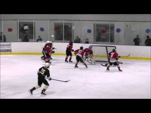 Winnetka Warriors vs Chicago Bruins 4-2 Loss Bantam Minor 2-07-2015 - CSDHL Hockey Playoffs
