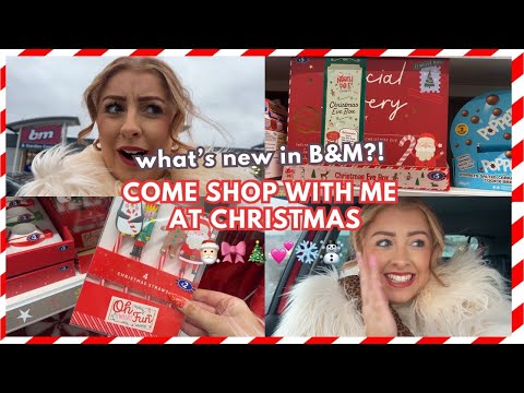 COME SHOP WITH ME B&M AT CHRISTMAS 🎅🏻🎀🎄