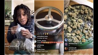 Wiz Khalifa The Worlds Biggest Weed Grinder | Most Expensivest