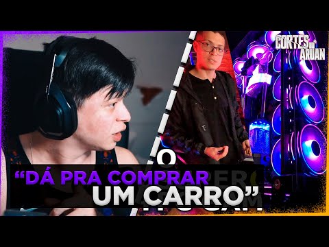 ARUAN REAGE A O PC MAIS TOP DO CEROL QUE JÁ MONTEI *PC DO CEROL* (EMERSONBR) - Cortes do Aruan