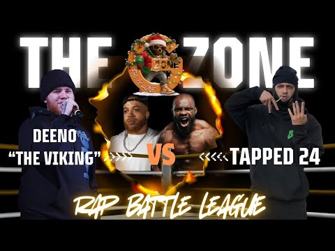 DEENO "THE VIKING" VS TAPPED24 !!! THE GZONE RAP BATTLE LEAGUE !!! CHRISTMAS LAUNCH 2025!!!