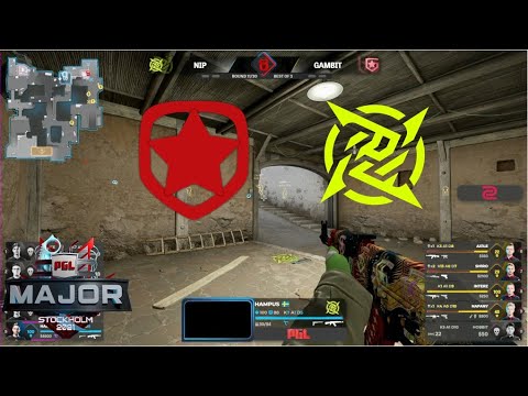 NIP vs Gambit   PGL Major Stockholm 2021   HIGHLIGHTS  CSGO