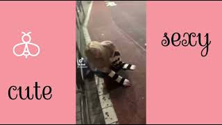 泥酔して見えちゃってる子///