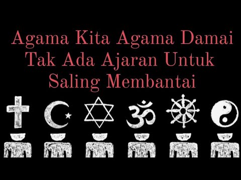 DABWOK - AGAMA DAMAI (UNOFFICIAL Video Liric)