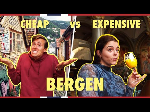High VS Low travel budget in BERGEN | Visit Norway