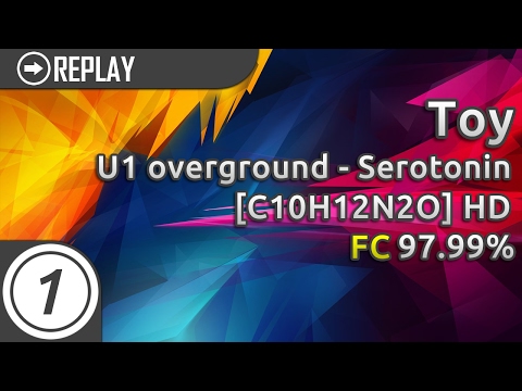 Toy | U1 overground - Serotonin [C10H12N2O] +HD | 97.99% #1 Loved