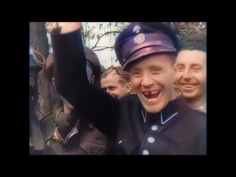 The liberation of Maastricht and Z.Limburg in 1944 in color! [A.I. enhanced & colorized] Bevrijding