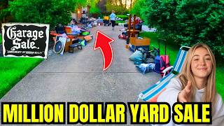 I WENT TO A RICH NEIGHBORHOOD YARD SALE AND THIS HAPPENED