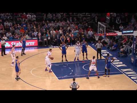 Kristaps Porzingis vs Golden State Warriors 05.03.2017 (24Pts)