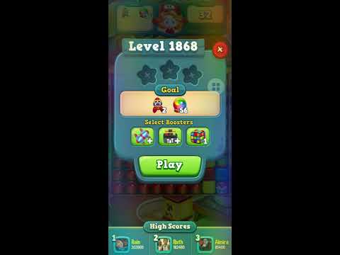 Playing toy blast level 1868 /short video