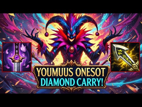 Youmuus Oneshot Shaco Build! S15 Diamond Ranked [League of Legends] Full Gameplay - Infernal Shaco