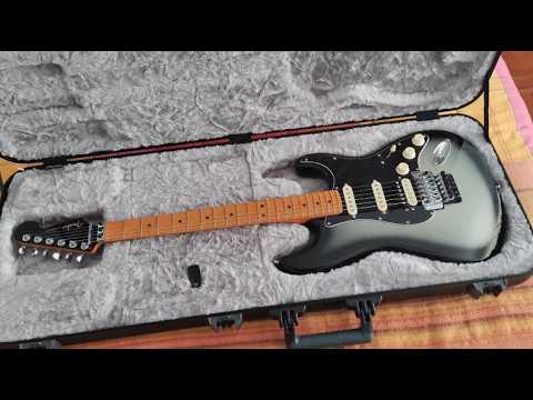 2021 Fender American Ultra Luxe Stratocaster HSS Floyd Rose Silverburst w/OHSC image 26