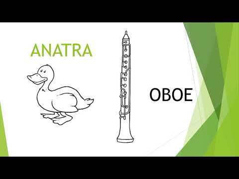 Strumenti e personaggi di Pierino e il Lupo