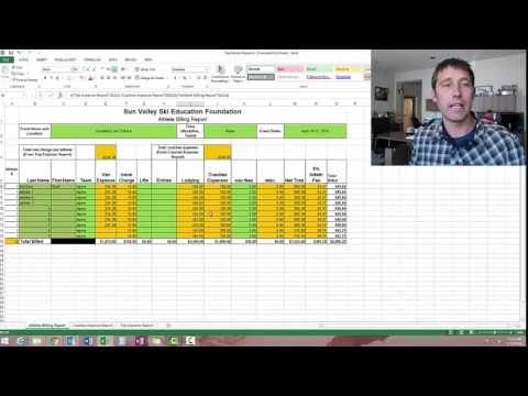 Trip Master Report Tutorial