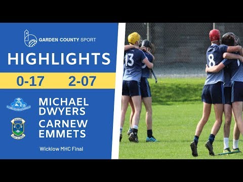 Wicklow Minor Hurling Championship Final - Michael Dwyers v Carnew Emmets | Highlights