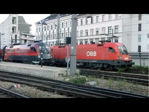 ÖBB Wien Westbahnhof Vienna West Railway Station