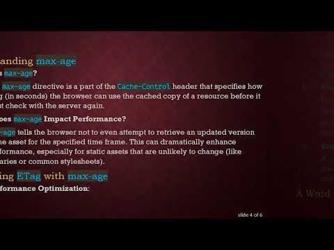 Understanding ETag vs max-age for Effective HTTP Caching