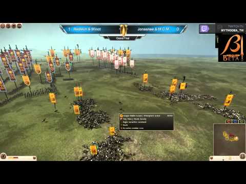 Rome II BETA Flash Tournament #74 -  G2 Final - VMRedskin + TemplarMinot vs -IDE-Jonasnee + [TWR]MCM