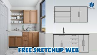 SketchUp Web Kitchen Design Tutorial: Step-by-Step for Beginners
