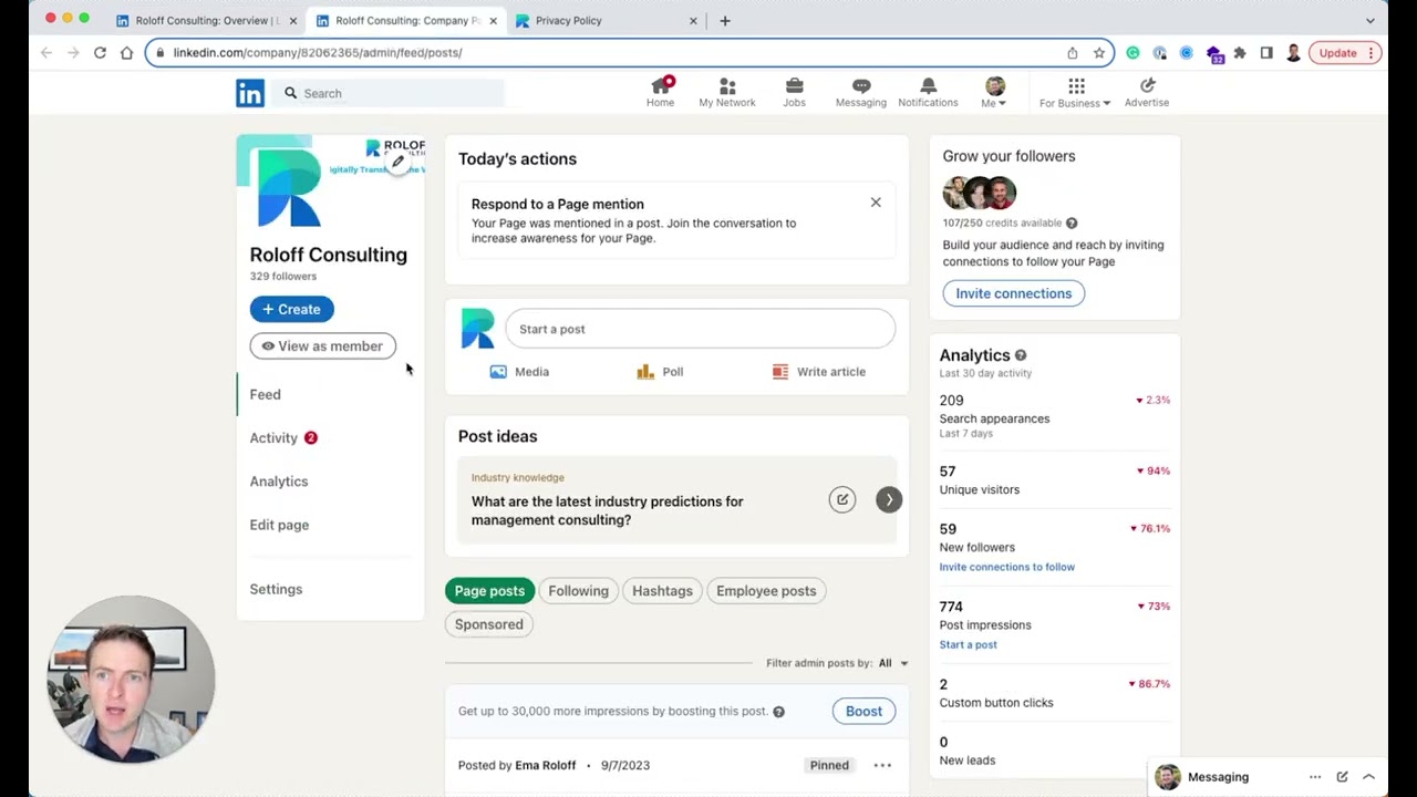 How to Add a Lead Gen Form on Your LinkedIn Business Page