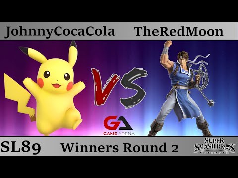 SmashLAN'd 89 - Winners Round 2: JohnnyCocaCola (Pikachu) vs TheRedMoon (Richter, Simon)