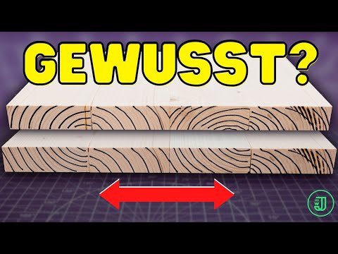 Kein Verziehen, kein Verdrehen mehr: So VERLEIMST du HOLZ richtig! | Jonas Winkler