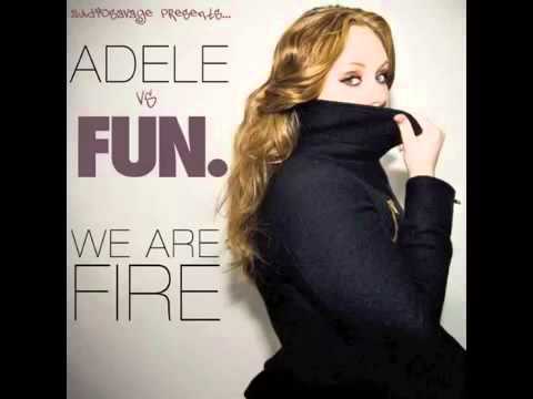 ▶ Adele vs Fun    We Are Fire [German Mashup]