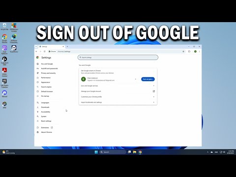 How To Sign Out from Google Account In Any PC or Laptop - Easy Fix