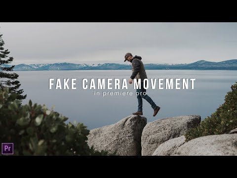 How to use FAKE camera movements in Premiere Pro
