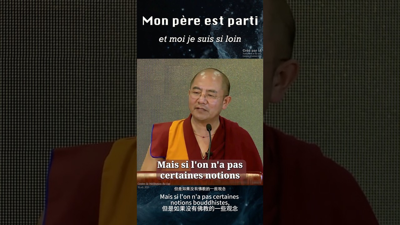 Perdre Quelqu'un — Ce Que la Sagesse Peut Faire Que le Temps Ne Fait Pas (Khenpo Sodargye)