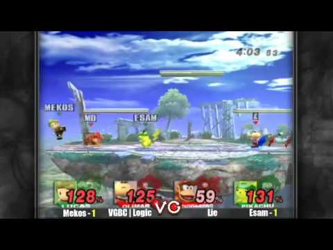 Xanadu -Mekos (Lucas) & Esam (Pika) Vs. VGBC | Logic (Oli) & Lie (Diddy) - SSBB