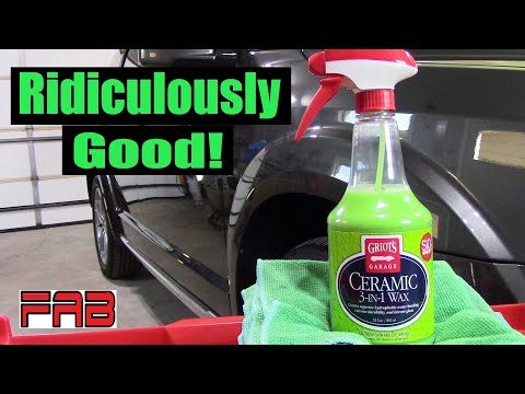 Finally Got to Try Griot's Garage Ceramic 3 in 1 Wax! Wow It's Ridiculously Good!