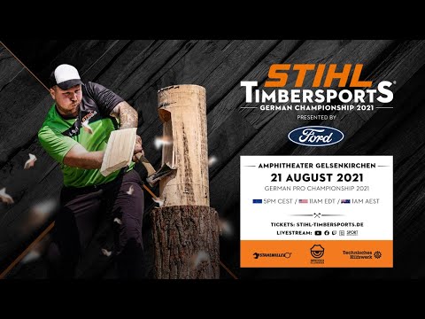 STIHL TIMBERSPORTS® German Pro Championship 2021 (English Commentary)