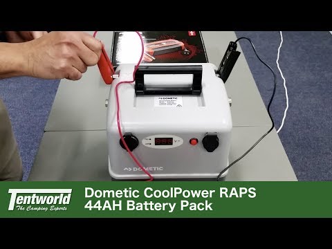 How to charge your Dometic RAPS 44 Portable AGM Battery at home before your next camping trip!