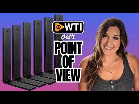 Heavy Duty Shelf Brackets 8 Inch (6 Pack) - WTI product video review