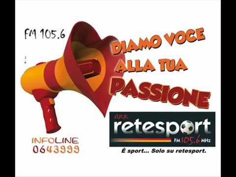 Roma - Siena 2-1 (Riise,Okaka) commento Paglia e Bersani 31-1-2010