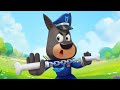 Dobie's Nunchucks | Funny Cartoons for Kids | Sheriff Labrador Police Cartoon