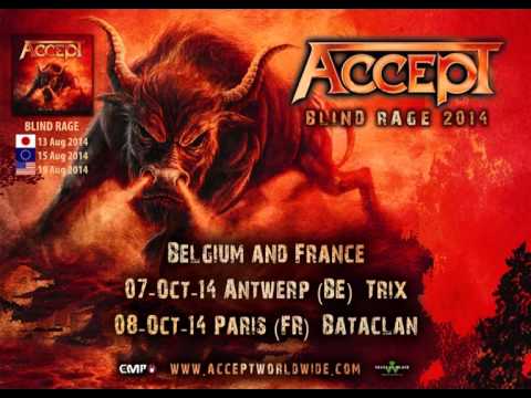 ACCEPT - Blind Rage World Tour trailer 2014 featuring the song Final Journey